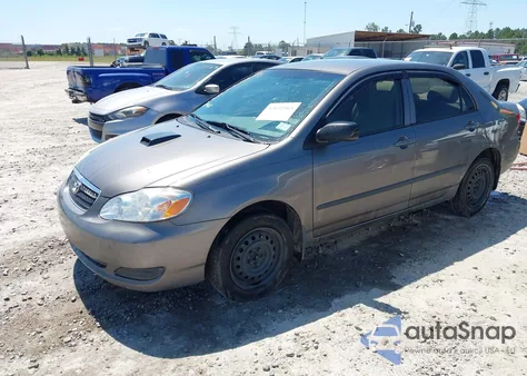 2007 Toyota Corolla Ce из США, поврежденный, VIN 1NXBR32E57Z794906